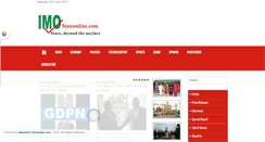 Desktop Screenshot of imostateonline.com